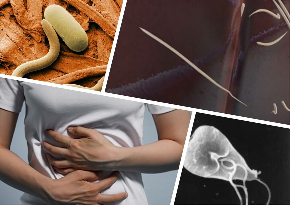Parasites en traitement corporel